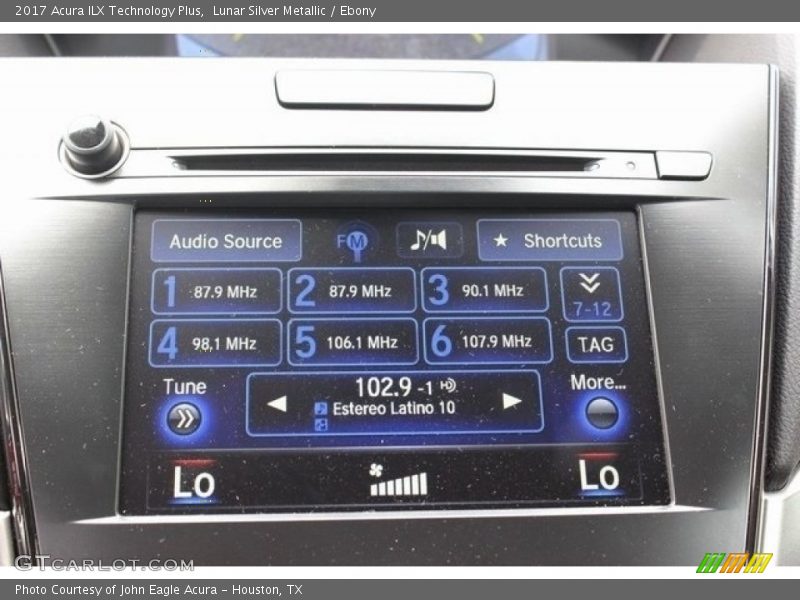 Lunar Silver Metallic / Ebony 2017 Acura ILX Technology Plus
