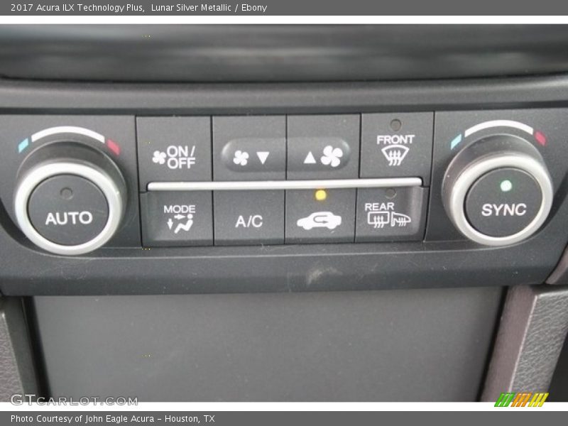 Lunar Silver Metallic / Ebony 2017 Acura ILX Technology Plus