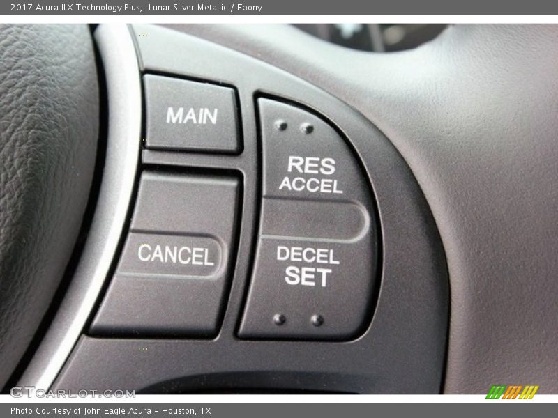 Lunar Silver Metallic / Ebony 2017 Acura ILX Technology Plus