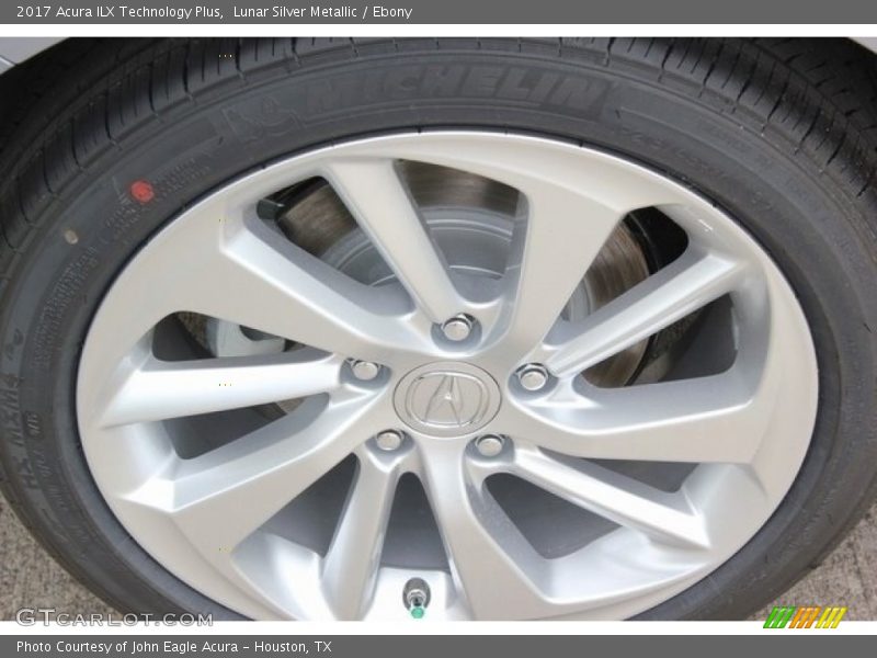 Lunar Silver Metallic / Ebony 2017 Acura ILX Technology Plus