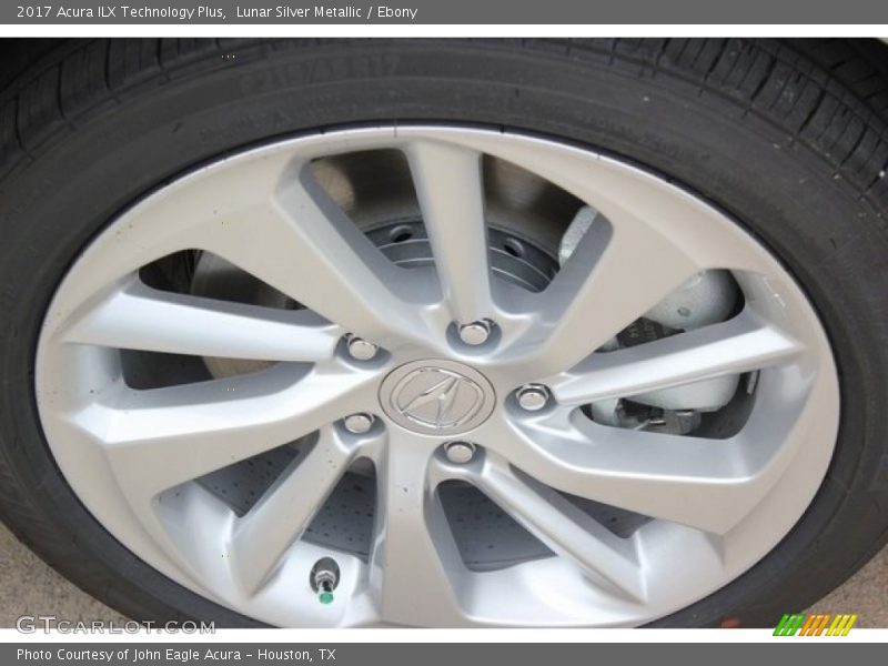 Lunar Silver Metallic / Ebony 2017 Acura ILX Technology Plus
