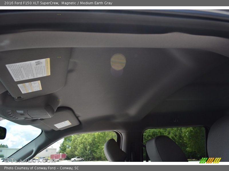 Magnetic / Medium Earth Gray 2016 Ford F150 XLT SuperCrew