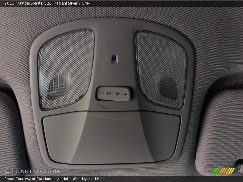 Radiant Silver / Gray 2011 Hyundai Sonata GLS