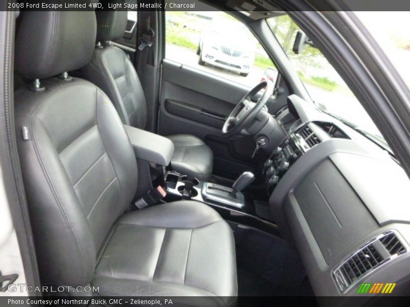 Light Sage Metallic / Charcoal 2008 Ford Escape Limited 4WD