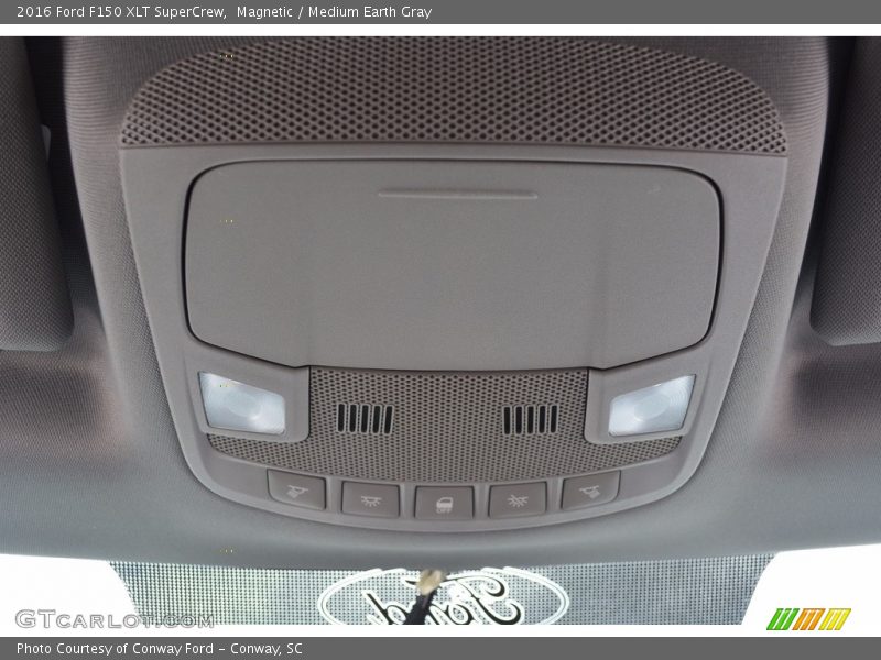 Magnetic / Medium Earth Gray 2016 Ford F150 XLT SuperCrew