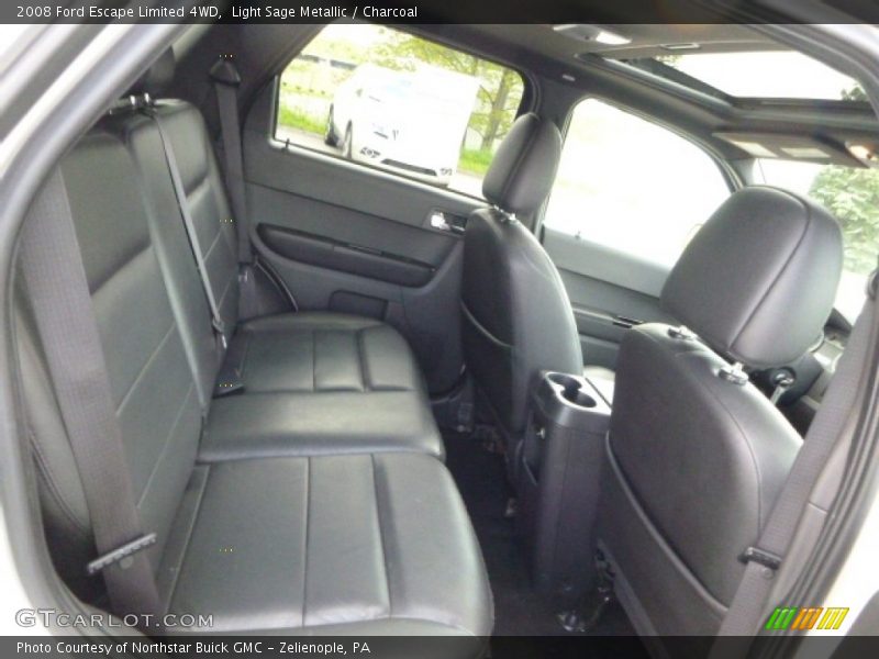 Light Sage Metallic / Charcoal 2008 Ford Escape Limited 4WD