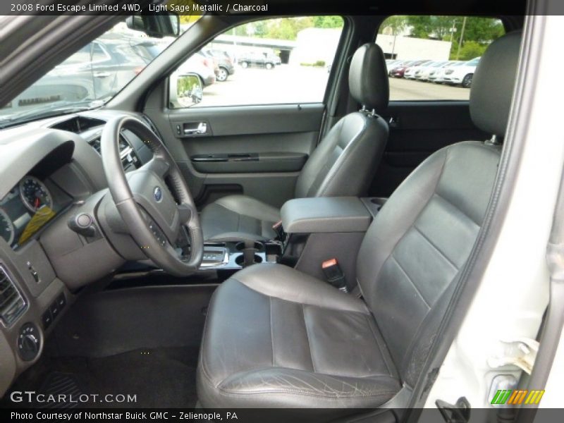 Light Sage Metallic / Charcoal 2008 Ford Escape Limited 4WD