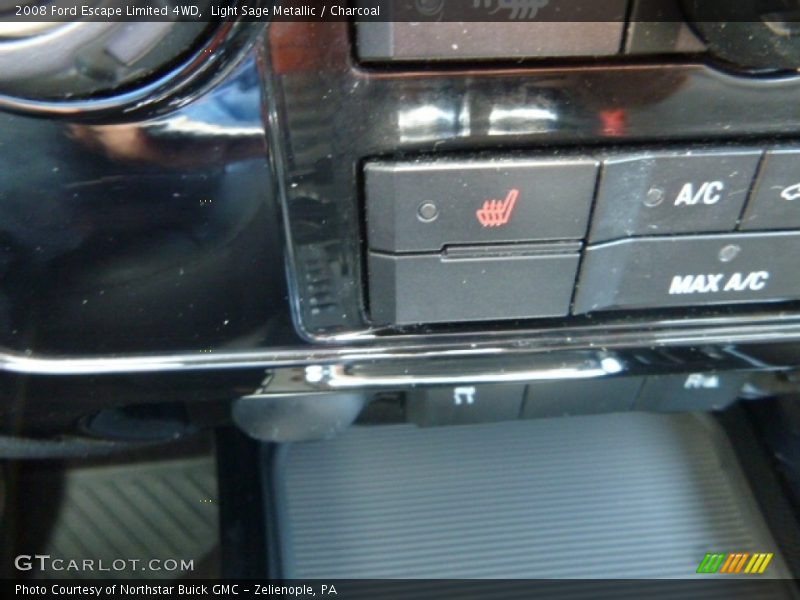 Light Sage Metallic / Charcoal 2008 Ford Escape Limited 4WD