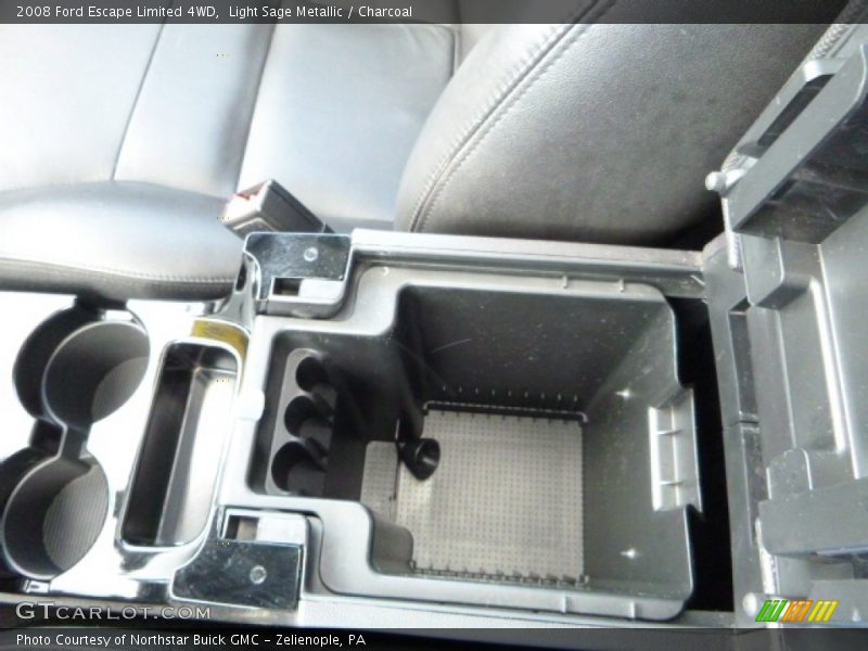 Light Sage Metallic / Charcoal 2008 Ford Escape Limited 4WD