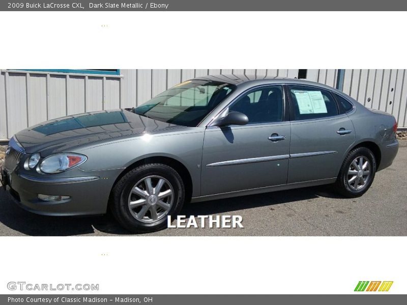 Dark Slate Metallic / Ebony 2009 Buick LaCrosse CXL