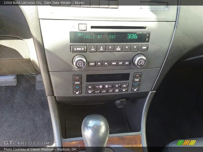 Dark Slate Metallic / Ebony 2009 Buick LaCrosse CXL