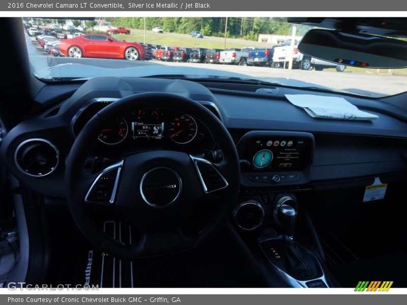 Silver Ice Metallic / Jet Black 2016 Chevrolet Camaro LT Convertible