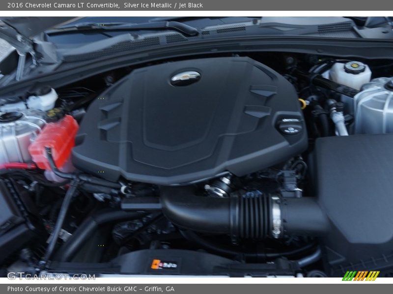 Silver Ice Metallic / Jet Black 2016 Chevrolet Camaro LT Convertible