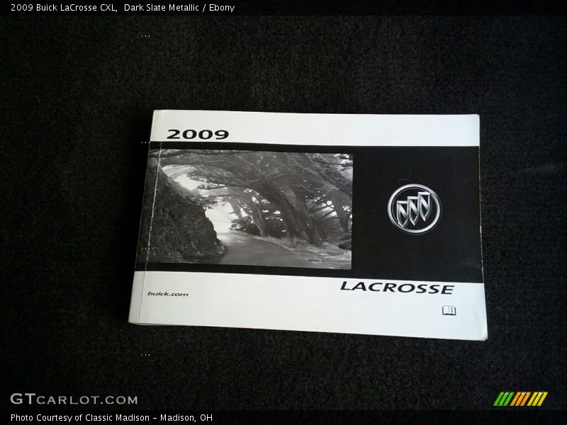 Dark Slate Metallic / Ebony 2009 Buick LaCrosse CXL