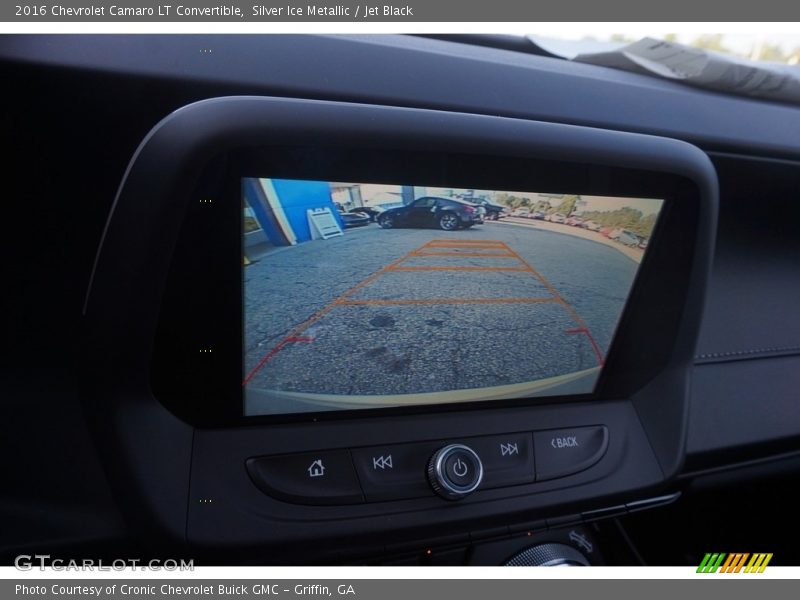 Silver Ice Metallic / Jet Black 2016 Chevrolet Camaro LT Convertible