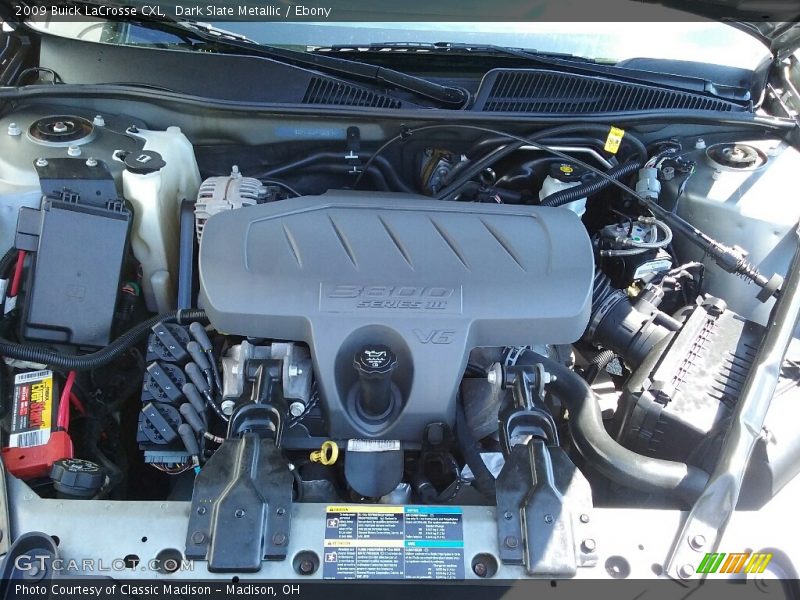 Dark Slate Metallic / Ebony 2009 Buick LaCrosse CXL