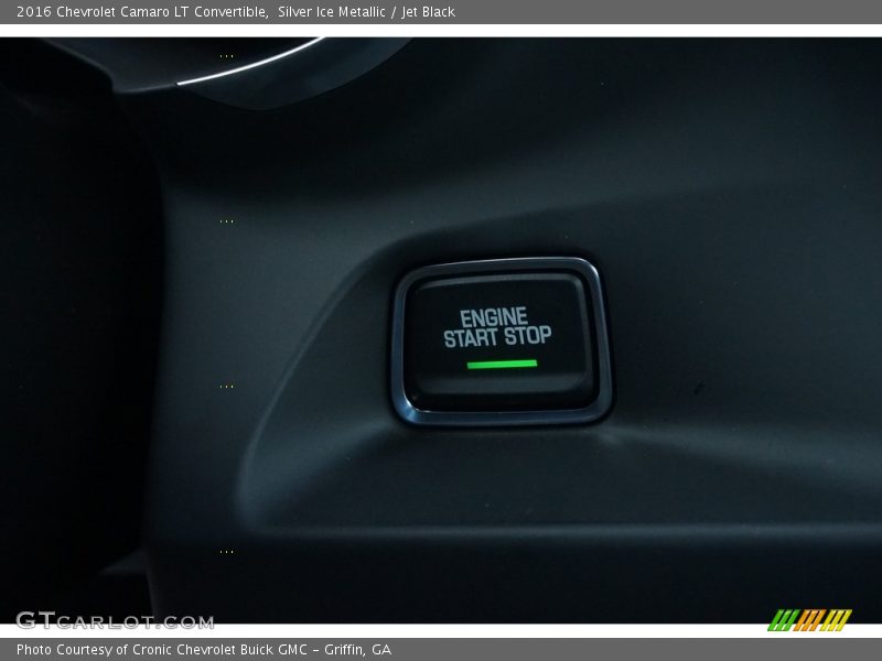Silver Ice Metallic / Jet Black 2016 Chevrolet Camaro LT Convertible