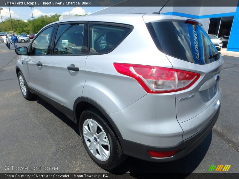 Ingot Silver / Charcoal Black 2014 Ford Escape S