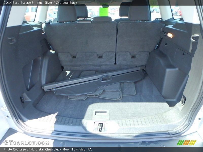 Ingot Silver / Charcoal Black 2014 Ford Escape S