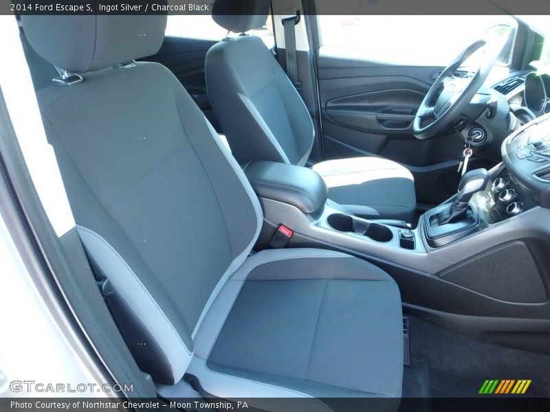 Ingot Silver / Charcoal Black 2014 Ford Escape S