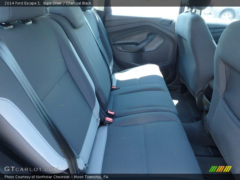 Ingot Silver / Charcoal Black 2014 Ford Escape S