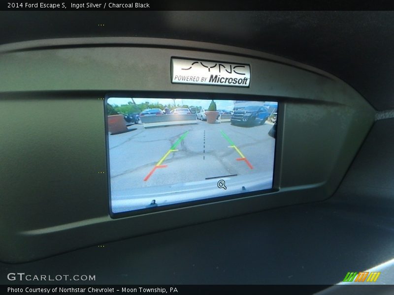 Ingot Silver / Charcoal Black 2014 Ford Escape S