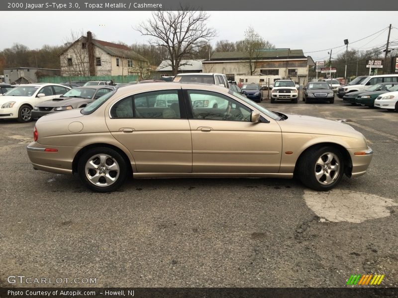 Topaz Metallic / Cashmere 2000 Jaguar S-Type 3.0