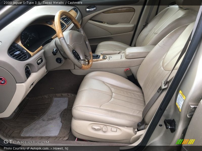 Topaz Metallic / Cashmere 2000 Jaguar S-Type 3.0