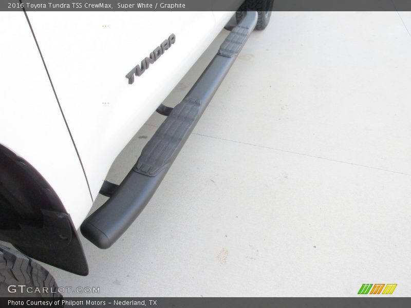 Super White / Graphite 2016 Toyota Tundra TSS CrewMax