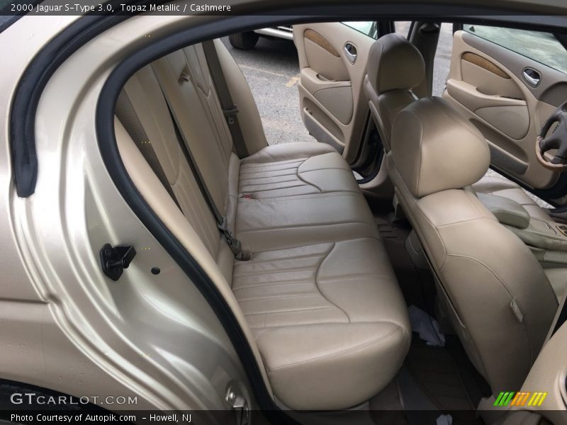 Topaz Metallic / Cashmere 2000 Jaguar S-Type 3.0