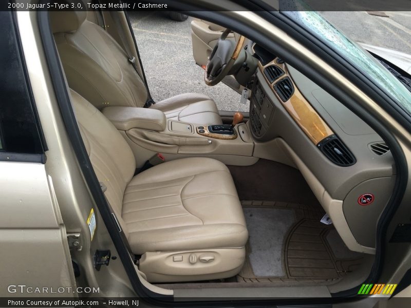 Topaz Metallic / Cashmere 2000 Jaguar S-Type 3.0