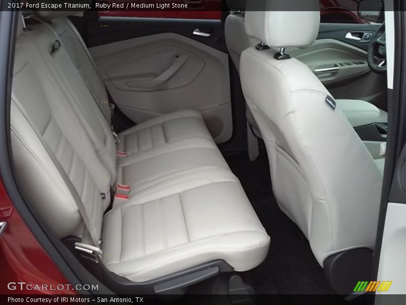 Ruby Red / Medium Light Stone 2017 Ford Escape Titanium