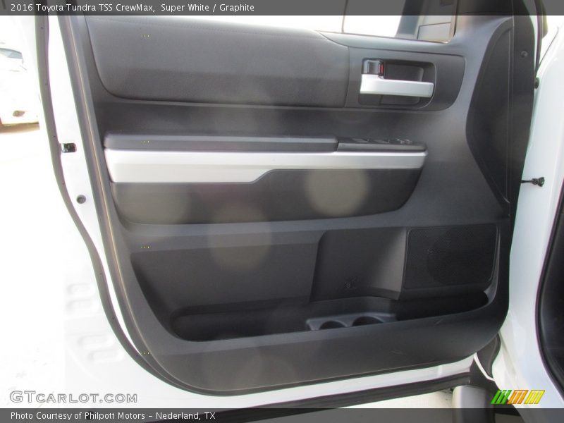 Super White / Graphite 2016 Toyota Tundra TSS CrewMax