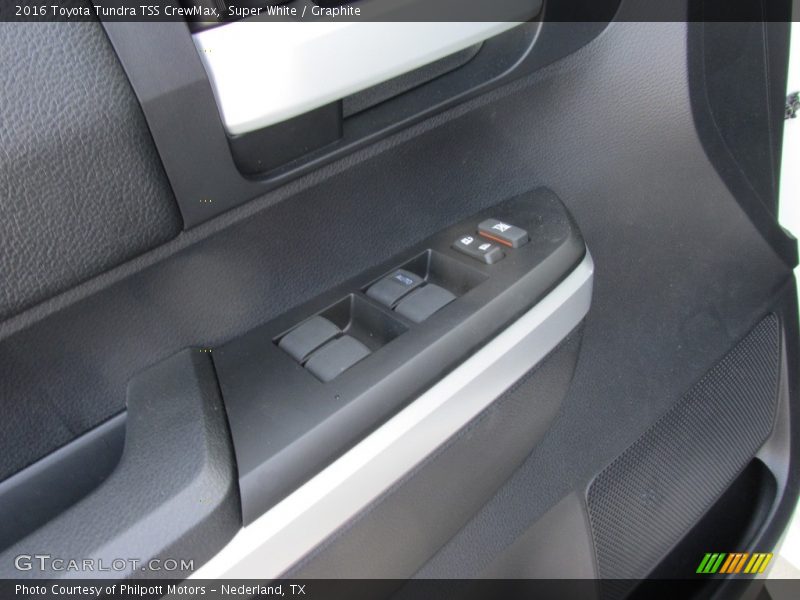 Super White / Graphite 2016 Toyota Tundra TSS CrewMax