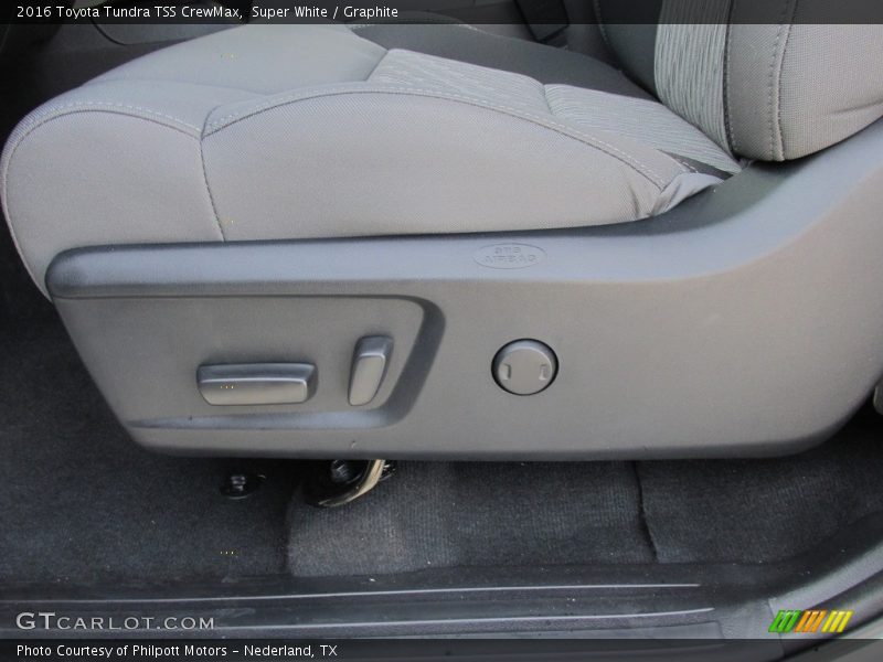 Super White / Graphite 2016 Toyota Tundra TSS CrewMax