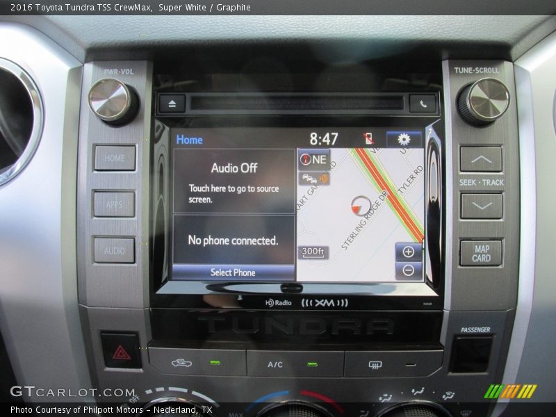 Super White / Graphite 2016 Toyota Tundra TSS CrewMax