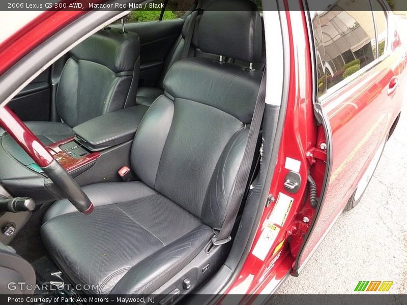 Matador Red Mica / Black 2006 Lexus GS 300 AWD