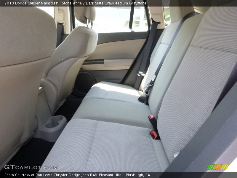Stone White / Dark Slate Gray/Medium Graystone 2010 Dodge Caliber Mainstreet