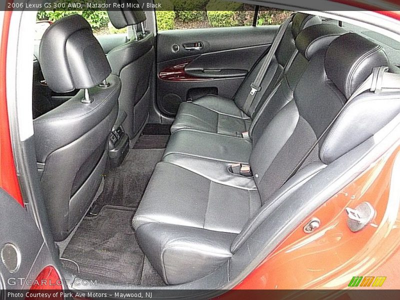 Matador Red Mica / Black 2006 Lexus GS 300 AWD