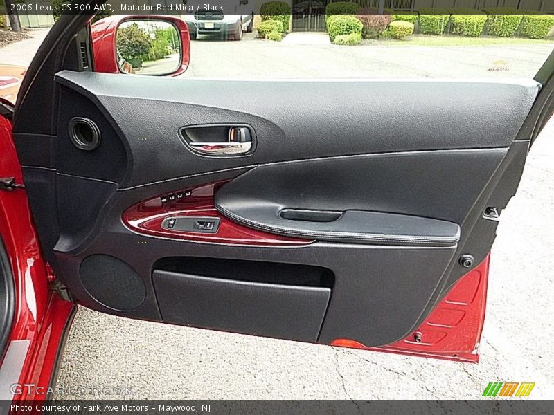 Matador Red Mica / Black 2006 Lexus GS 300 AWD