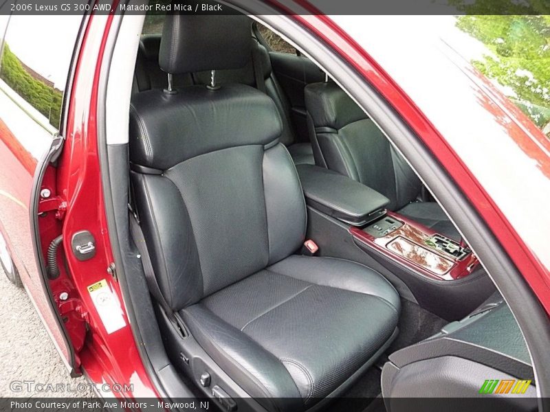 Matador Red Mica / Black 2006 Lexus GS 300 AWD