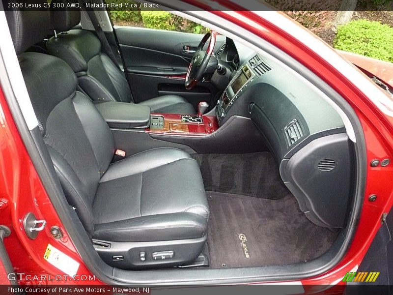 Matador Red Mica / Black 2006 Lexus GS 300 AWD