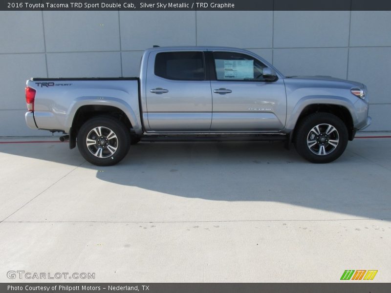  2016 Tacoma TRD Sport Double Cab Silver Sky Metallic