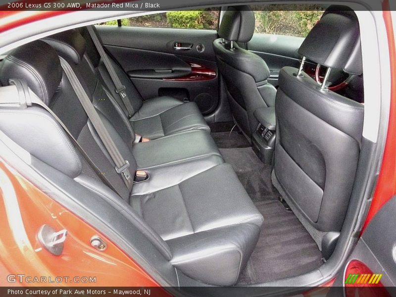 Matador Red Mica / Black 2006 Lexus GS 300 AWD