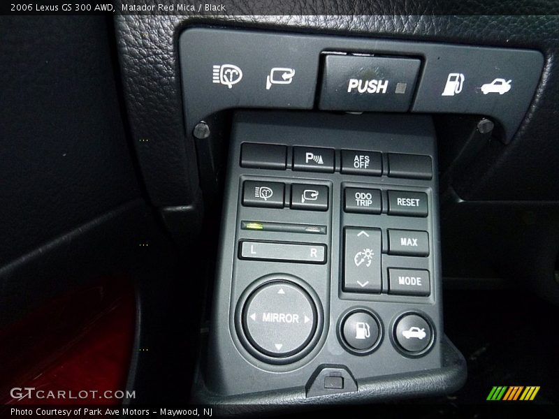 Matador Red Mica / Black 2006 Lexus GS 300 AWD