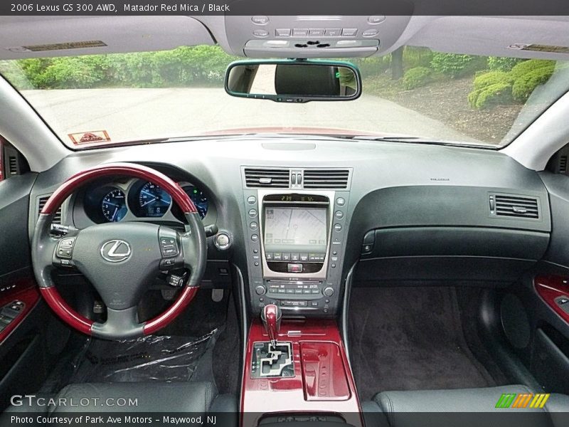 Matador Red Mica / Black 2006 Lexus GS 300 AWD