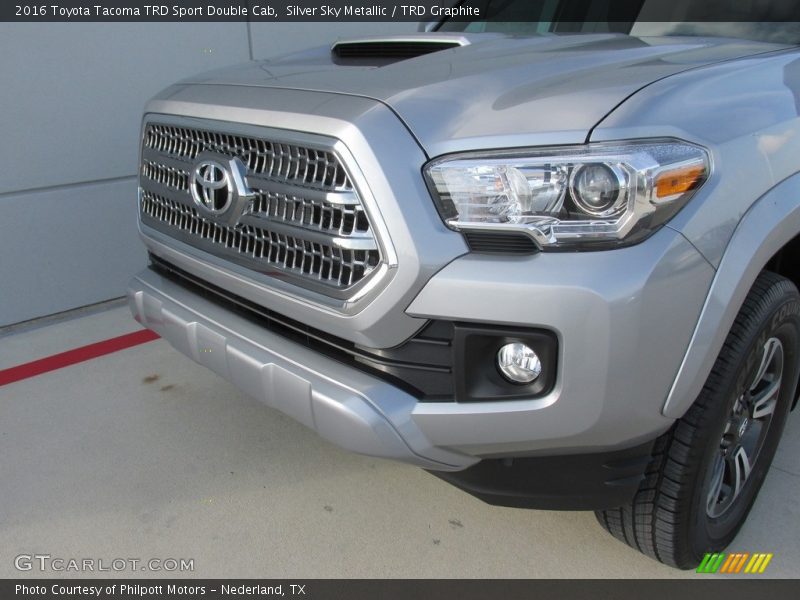 Silver Sky Metallic / TRD Graphite 2016 Toyota Tacoma TRD Sport Double Cab