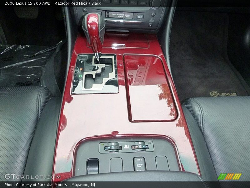 Matador Red Mica / Black 2006 Lexus GS 300 AWD