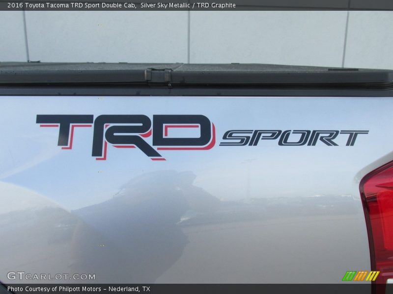 Silver Sky Metallic / TRD Graphite 2016 Toyota Tacoma TRD Sport Double Cab