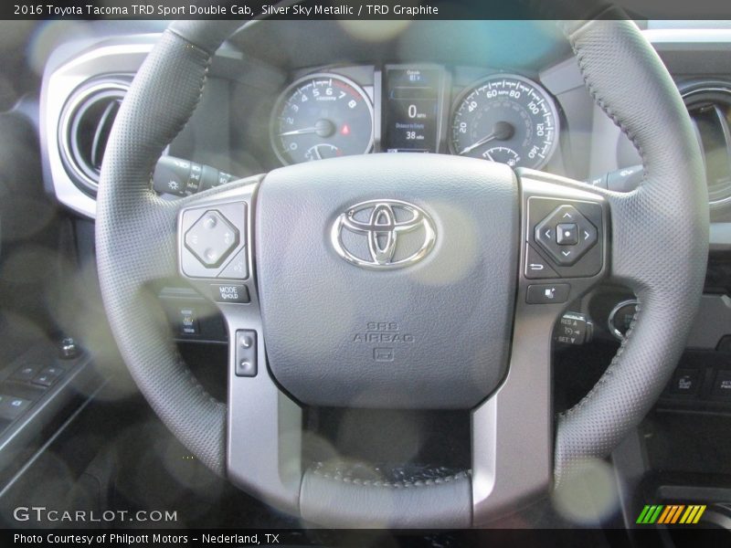 Silver Sky Metallic / TRD Graphite 2016 Toyota Tacoma TRD Sport Double Cab